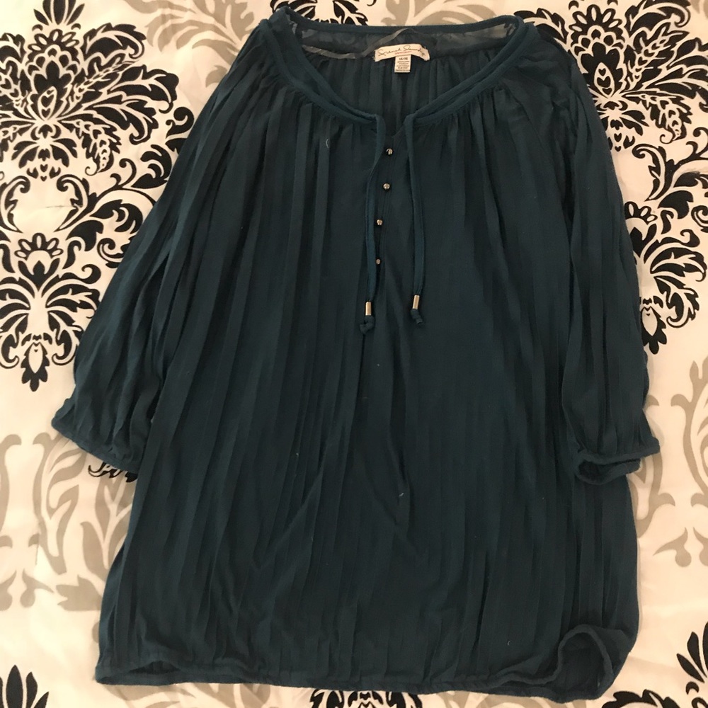 Dark green blouse